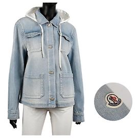 Moncler MELISSA Denim Jacket Blue