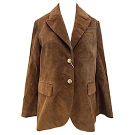 Autre Marque Brauner Cordblazer Braun