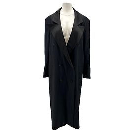 Hugo Boss Black wool trench coat Black