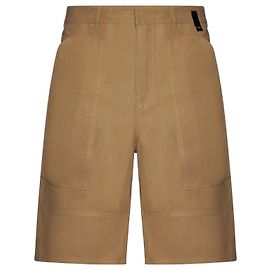 Fendi Canvas Bermuda Short Pants Brown