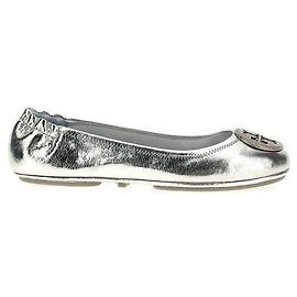 Tory Burch Bailarinas de viaje Plata