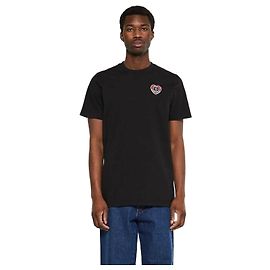 Moncler Logo Patch Short Sleeve T-Shirt Black