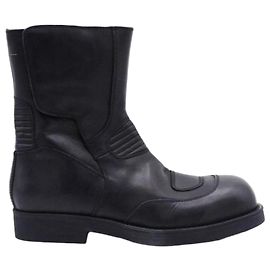 Maison Martin Margiela Biker Boots Black