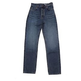 Chloé Jeans in denim di cotone slim Blu