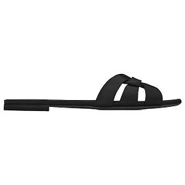 Mule piatte Tribute Saint Laurent nere Nero