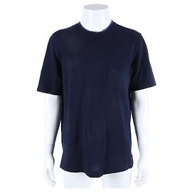 Hermès Kurzarm Blau
