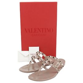 Valentino Pantofole Rockstud Taglia Rosa