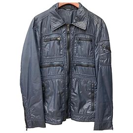 Dolce & Gabbana Nylon Pocket Blouson Jacket Navy Blue