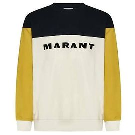 Isabel Marant Sudadera de Cuello Redondo Amarillo