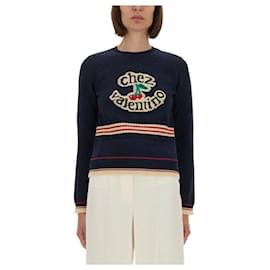 Valentino Pullover Blau