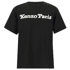 Kenzo Oversized Cotton T-Shirt Black