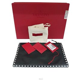 Valentino Pochette Rockstud Noir