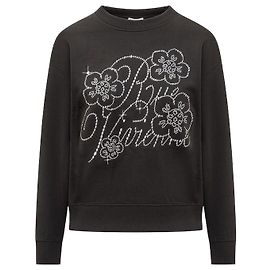 Kenzo Bestickter Pullover Constellation Schwarz