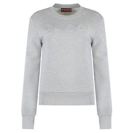 Gucci Moleton de Jersey de Algodão Marrom