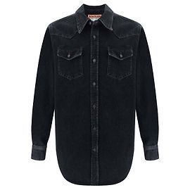 Acne Denim Overshirt Black
