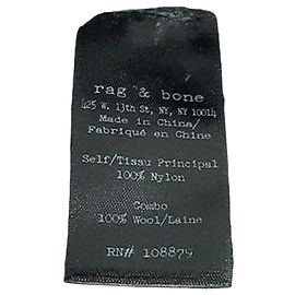 Rag & Bone Tricô preto para mulher Preto
