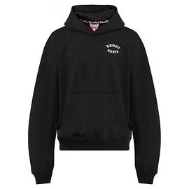 Kenzo Sudadera de algodón bordada Negro
