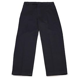 Thom Browne Pantalones Chino Utilitarios de Sarga de Algodón Azul