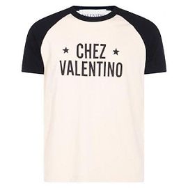 Valentino T-shirt a manica raglan Marrone