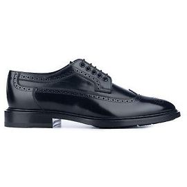 Céline Derby Schuhe Schwarz Leder Schwarz