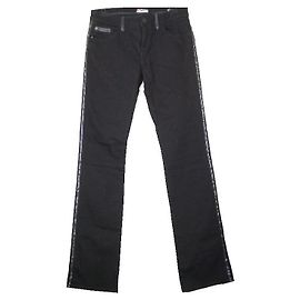 Emporio Armani Black Denim Pants Black