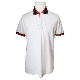 Dolce & Gabbana White Pique Shirt Men White