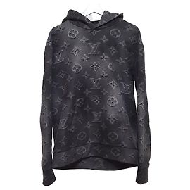 Louis Vuitton Monogram Hoodie von Virgil Abloh Braun