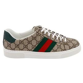 Gucci Baskets Web Ace FACMZ Marron