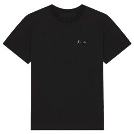Givenchy Baumwoll-T-Shirt mit Objekt-Druck Schwarz