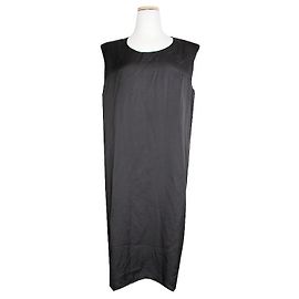 Acne Black Open Back Dress Black