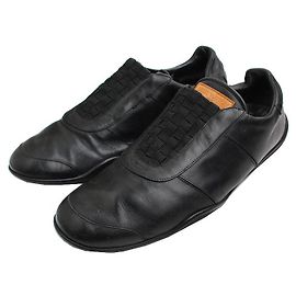 Louis Vuitton Mocassini in pelle nera per uomini Nero