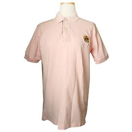 Burberry Kurzarm-Piqué-Shirt in Hellrosa Pink