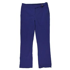 Escada Calças com fivela dourada roxa Roxo