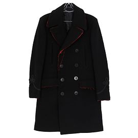 Givenchy Double Breasted Coat Size Black
