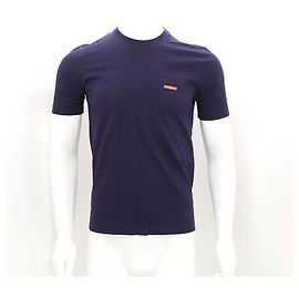 T-shirt in cotone blu navy Love Moschino Blu