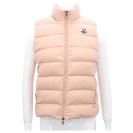 Colete acolchoado Moncler Gani Rosa