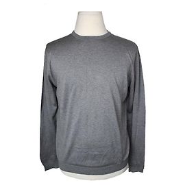 Prada Dunkelgraues Strickoberteil für Herren Braun