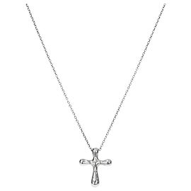 Tiffany & Co Peretti Cross Silberkette Silber