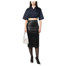 Prada Re-Nylon Shirt Blue