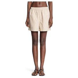 Fendi Chambray Shorts ASMF Brown