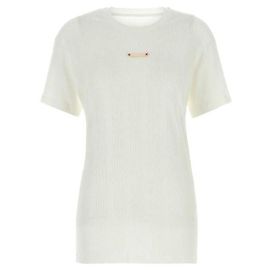 Maison Martin Margiela Name Tag T-Shirt Weiß