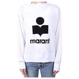 Isabel Marant Langarm-T-Shirt Weiß