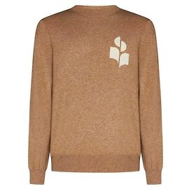 Isabel Marant Suéter con Logo Castaño