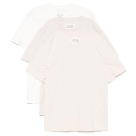 Maison Martin Margiela T-shirt à manches courtes avec couture arrière Multicolore