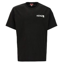 Kenzo T-shirt a fiori Nero