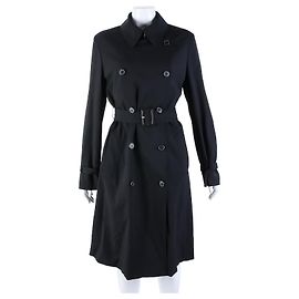 Maison Martin Margiela Abrigo Trench Negro