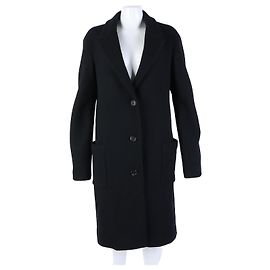 Jil Sander Long Coat Black