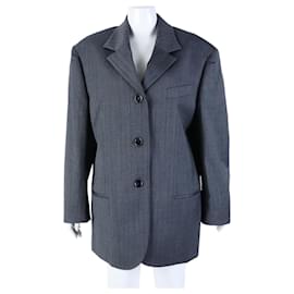 Acne Studios Stripe Jacket Black