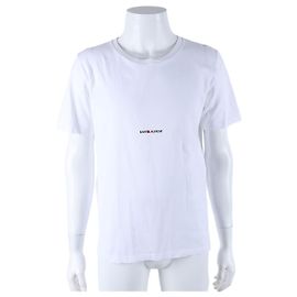 Saint Laurent Camicia a maniche corte Bianco