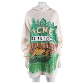 Acne Studios Kapuzenpullover mit langen Ärmeln Braun